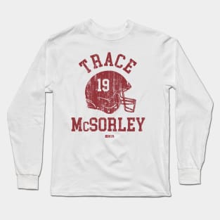 Trace McSorley Arizona Helmet Font Long Sleeve T-Shirt